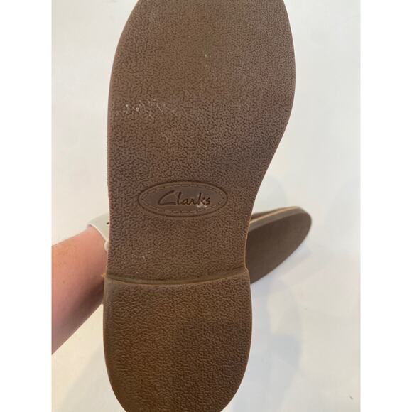 Clarks Men’s Brown Bushacre Chukka Leather Lace Up Shoes EUC Sz 11M Cushioned main image 6